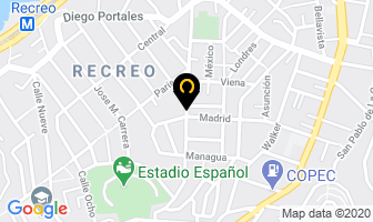 Mapa de Casa De Reposo Nataly en Viña del Mar