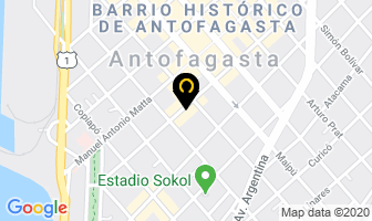 Mapa de Casa Mi CumpleaÑos en Antofagasta
