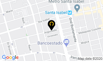 Mapa de Casa Mrksa en Santiago