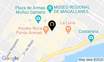 Mapa de Casa Pichara en Punta Arenas