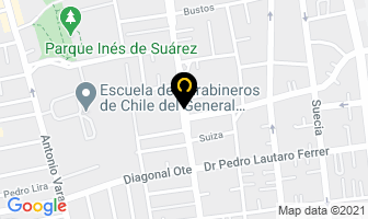 Mapa de Casa Suter en Providencia
