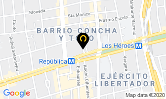 Mapa de Casa ZuÑiga en Santiago