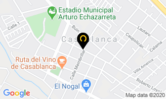 Mapa de Casablanca en Casablanca