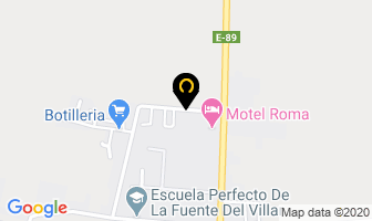 Mapa de Cau-Cau Motel en Rinconada