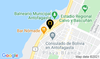 Mapa de Cayo Coco en Antofagasta