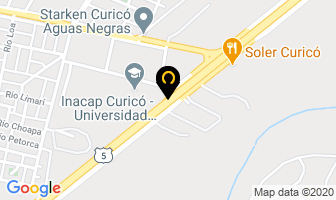 Mapa de Cementos Bio Bio en Curicó