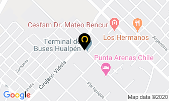 Mapa de Cenodin en Punta Arenas