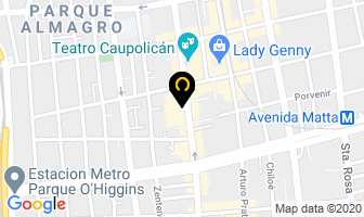 Mapa de Central Reparaciones en Santiago
