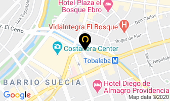 Mapa de Centro Chileno Canadiense en Providencia