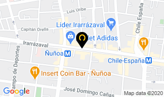 Mapa de Centro Comercial Nahum en Ñuñoa