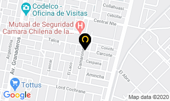 Mapa de Centro De Dialisis Calama Ltda. en Calama