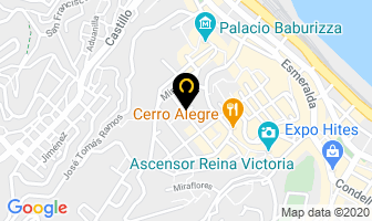 Mapa de Centro De Eventos Villa Toscana en Valparaíso