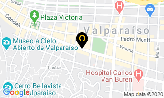 Mapa de Centro Fotocopiados Tecnocopier en Valparaíso