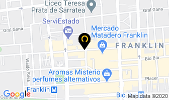 Mapa de Centro Medico Franklin en Santiago