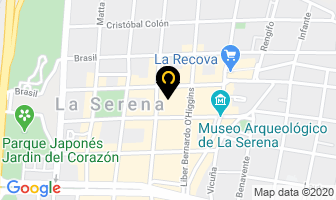 Mapa de Centro Terapéutico “ Tuina” en La Serena