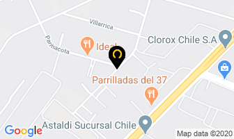 Mapa de Cerveza Volcanes Del Sur en Santiago