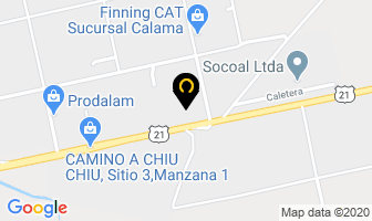 Mapa de Charriot en Calama