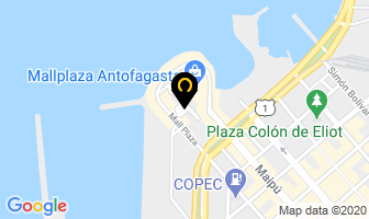 Mapa de Chevrolet en Antofagasta