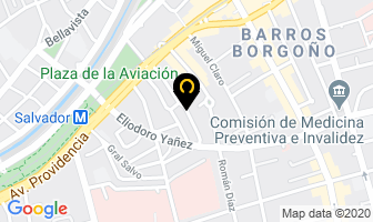 Mapa de Chilecorto Producciones en Providencia