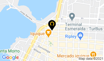 Mapa de Chilena Consolidada en Iquique