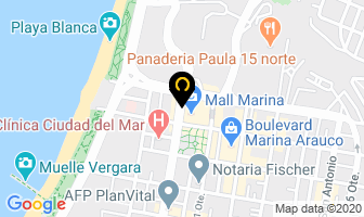 Mapa de Chocolates Pares en Viña del Mar