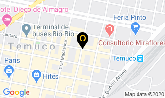 Mapa de Claudio Perez Sebik Ingenieros Consultores Eirl en Temuco