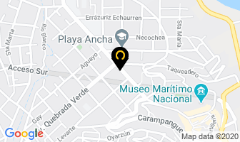 Mapa de ClÍnica Dental Playa Ancha en Valparaíso