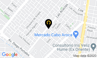 Mapa de Colegio Acuarella en Arica