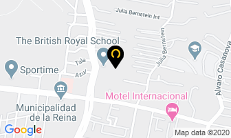 Mapa de Colegio British Royal School en Santiago