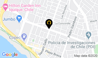 Mapa de Colegio Little Stars en Iquique