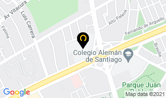 Mapa de Colegio San Pedro Nolasco en Vitacura