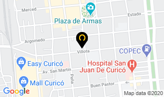 Mapa de Colegio Santo Tomas Curico en Curicó