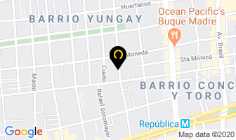 Mapa de Colet E Hijo Ltda. en Santiago