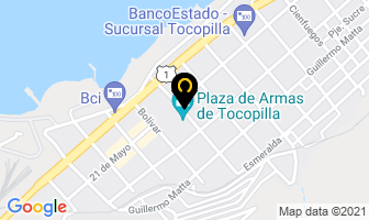 Mapa de Colmena Golden Cross en Calama