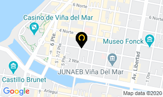 Mapa de Colmena Golden Cross en Viña del Mar