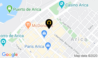 Mapa de Comercial Basurto en Arica