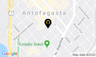 Mapa de Comercial Fadic en Antofagasta