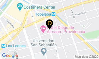 Mapa de Comercial Fingerhuth Ltda en Providencia