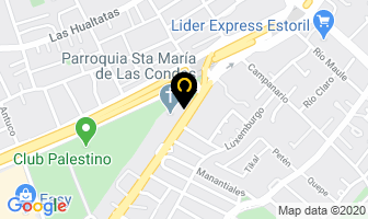 Mapa de Comercial Interadi Ltda. en Santiago