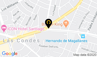 Mapa de Comercial Lf Ltda. en Santiago