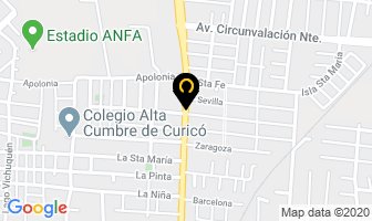 Mapa de Comercial Morel Y Aguado Ltda en Curicó