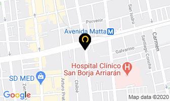 Mapa de Comercial Osbo en Santiago