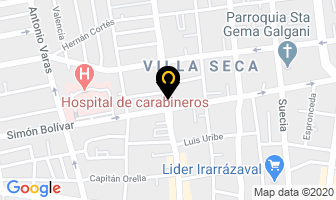 Mapa de Comercial Portia Ltda. en Ñuñoa
