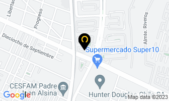 Mapa de Comercial Riffo en San Bernardo