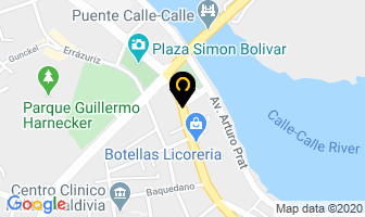 Mapa de Comercial Rs Ltda. en Valdivia