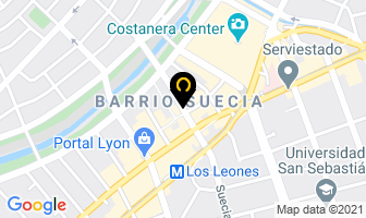 Mapa de Comercial Rubio en Providencia