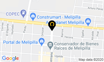 Mapa de Comercializadora Articulos Aseo Perfumería Melipilla en Melipilla