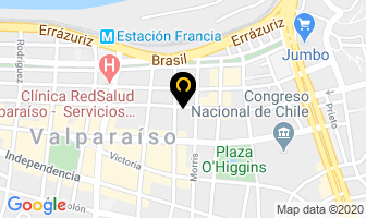 Mapa de Comercializadora Multiequipos Chile Ltda. en Valparaíso
