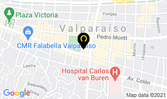 Mapa de Comin en Valparaíso