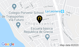 Mapa de Concepción en Chiguayante